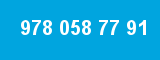 978 058 77 91